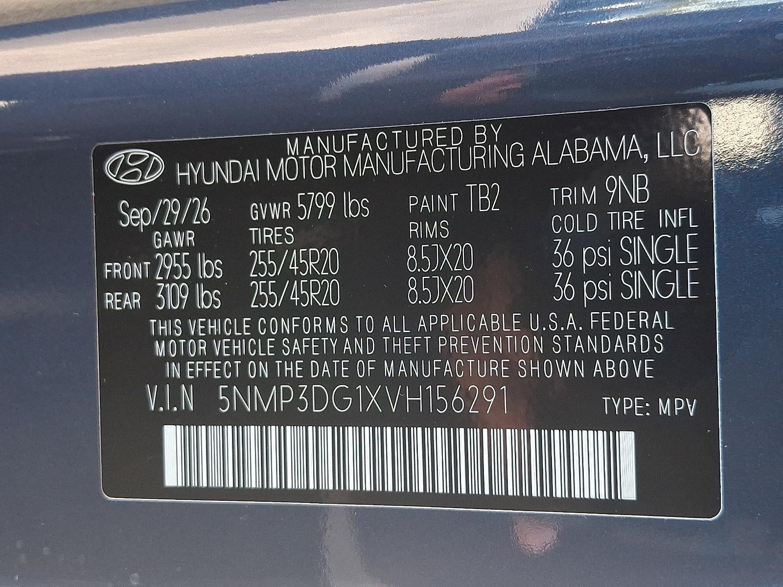 2027 Hyundai SANTA FE HYBRID Limited
