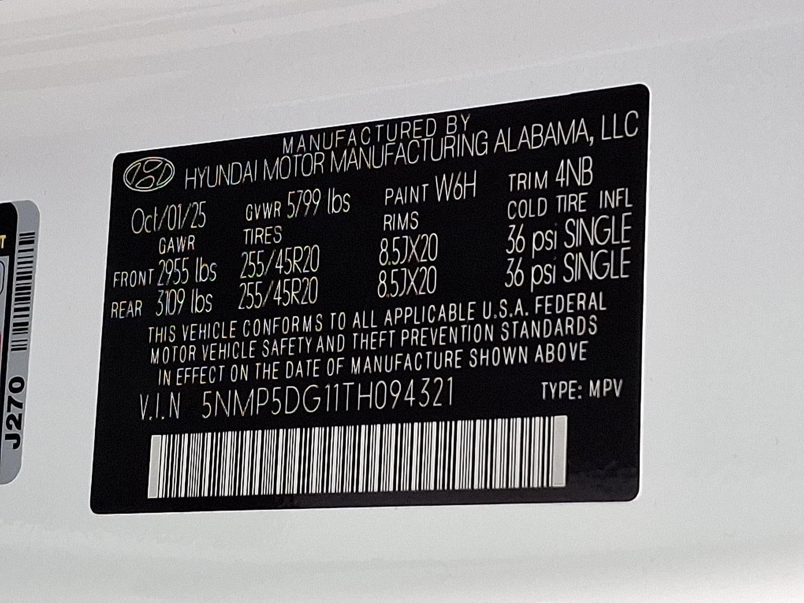 2026 Hyundai SANTA FE HYBRID Calligraphy