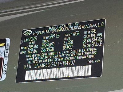 2026 Hyundai SANTA FE HYBRID Calligraphy