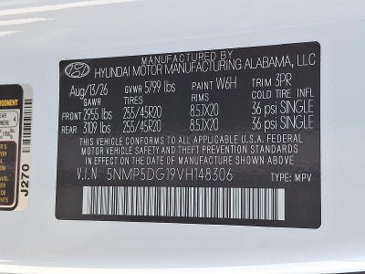 2027 Hyundai SANTA FE HYBRID Calligraphy