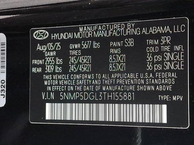 2026 Hyundai SANTA FE Calligraphy AWD