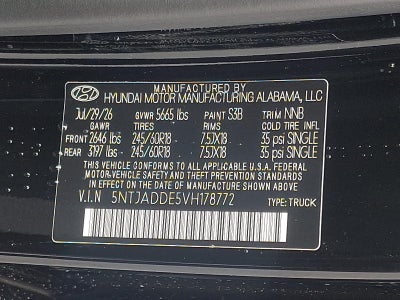 2027 Hyundai SANTA CRUZ SE AWD