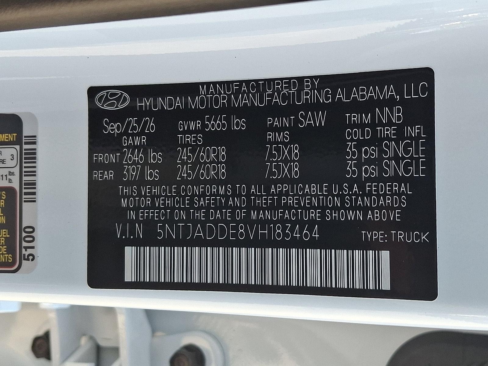 2027 Hyundai SANTA CRUZ SE AWD
