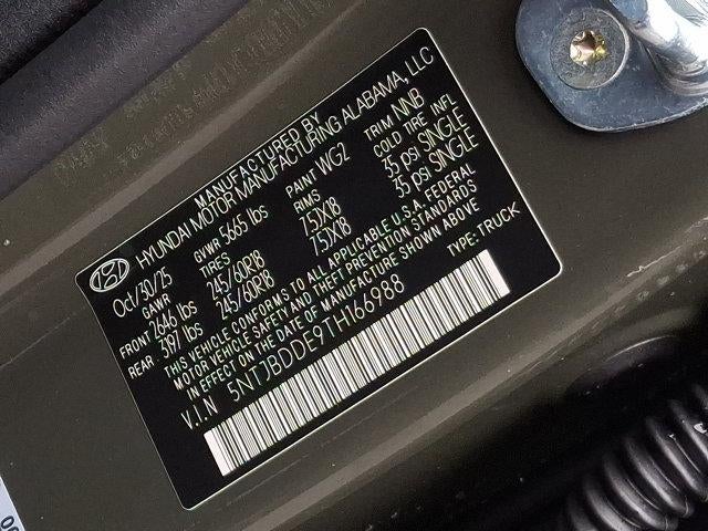 2026 Hyundai SANTA CRUZ SEL AWD