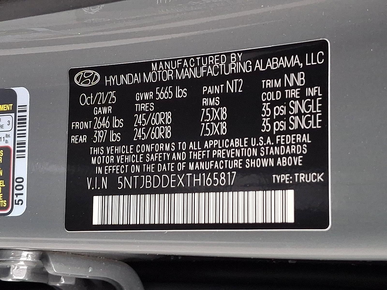 2026 Hyundai SANTA CRUZ SEL AWD