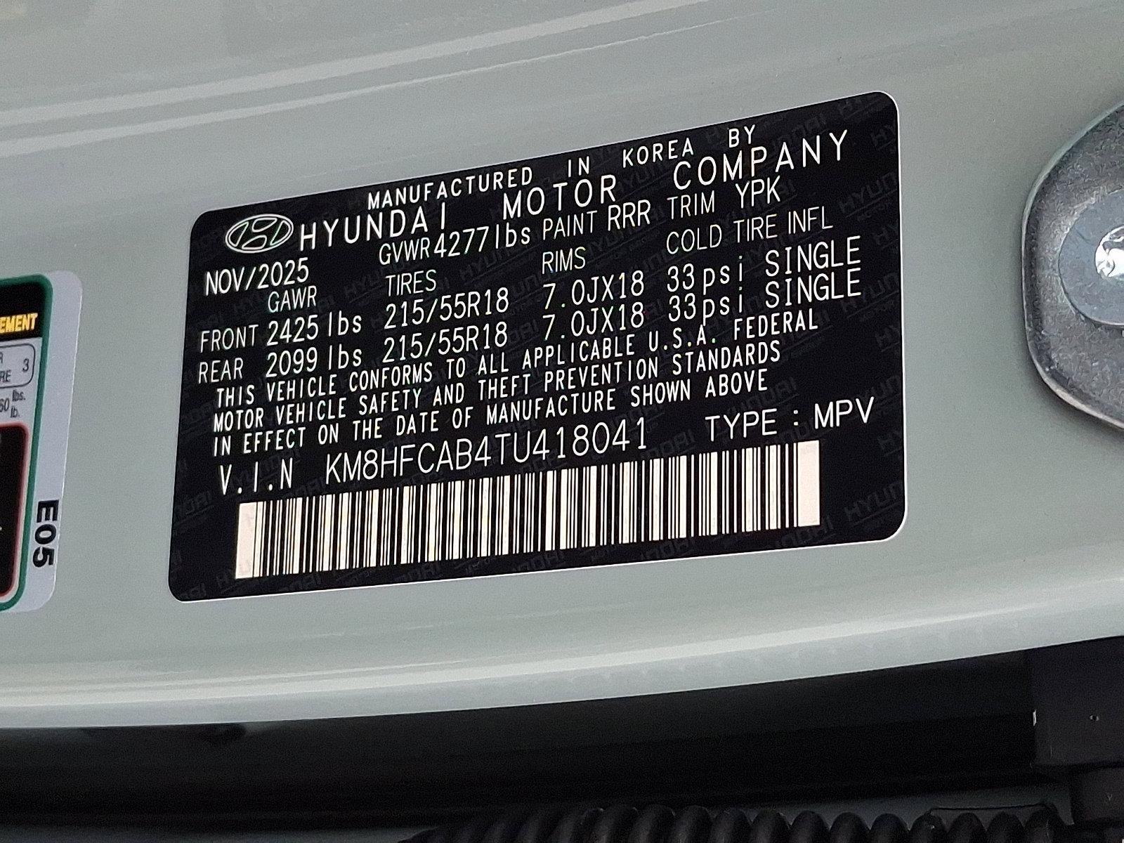 2026 Hyundai KONA SEL Sport AWD