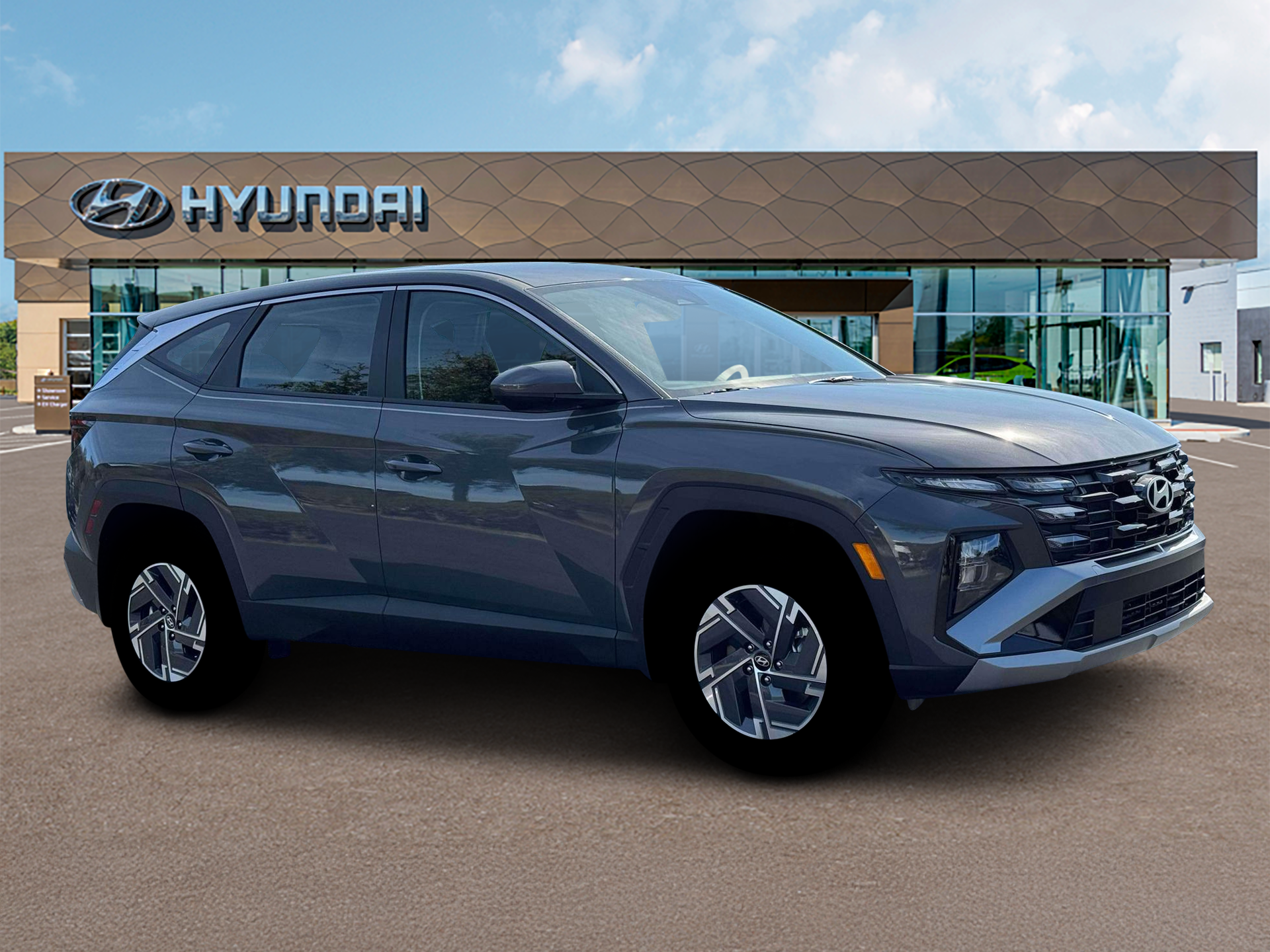 2026 Hyundai TUCSON HYBRID Blue