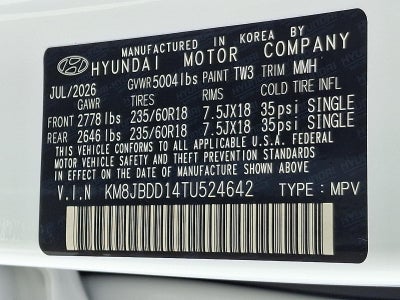 2026 Hyundai TUCSON HYBRID SEL AWD