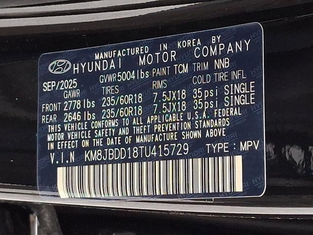 2026 Hyundai TUCSON HYBRID SEL AWD