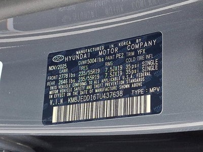 2026 Hyundai TUCSON HYBRID Limited