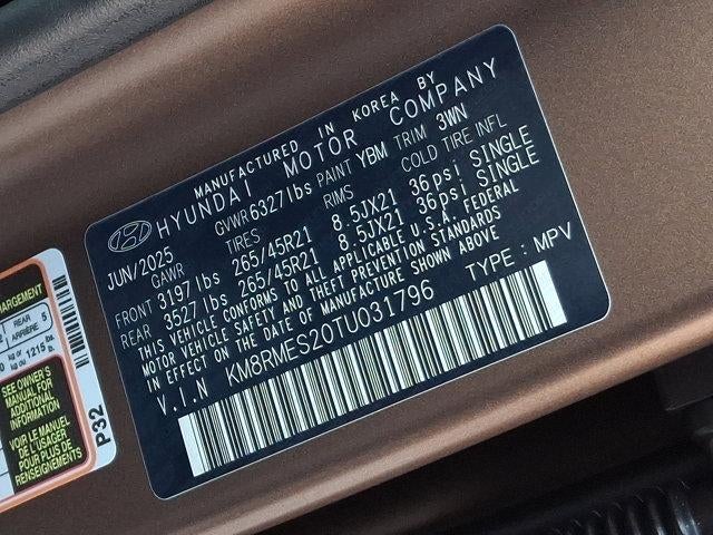 2026 Hyundai PALISADE Calligraphy AWD