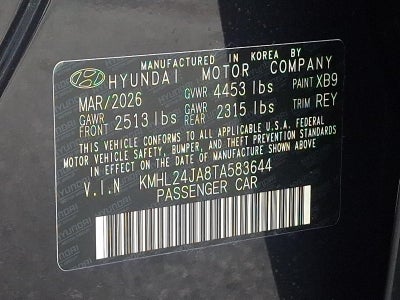 2026 Hyundai SONATA SE