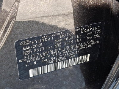 2026 Hyundai SONATA N Line