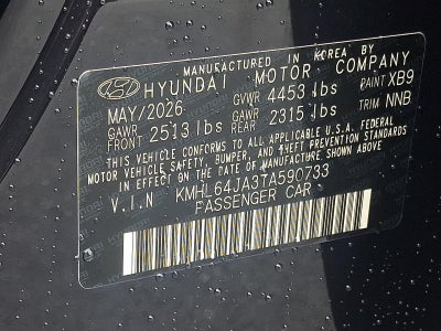 2026 Hyundai SONATA SEL Sport