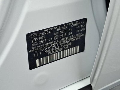 2026 Hyundai SONATA SEL Sport