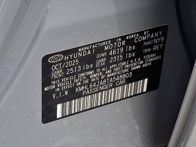 2026 Hyundai SONATA SEL Sport