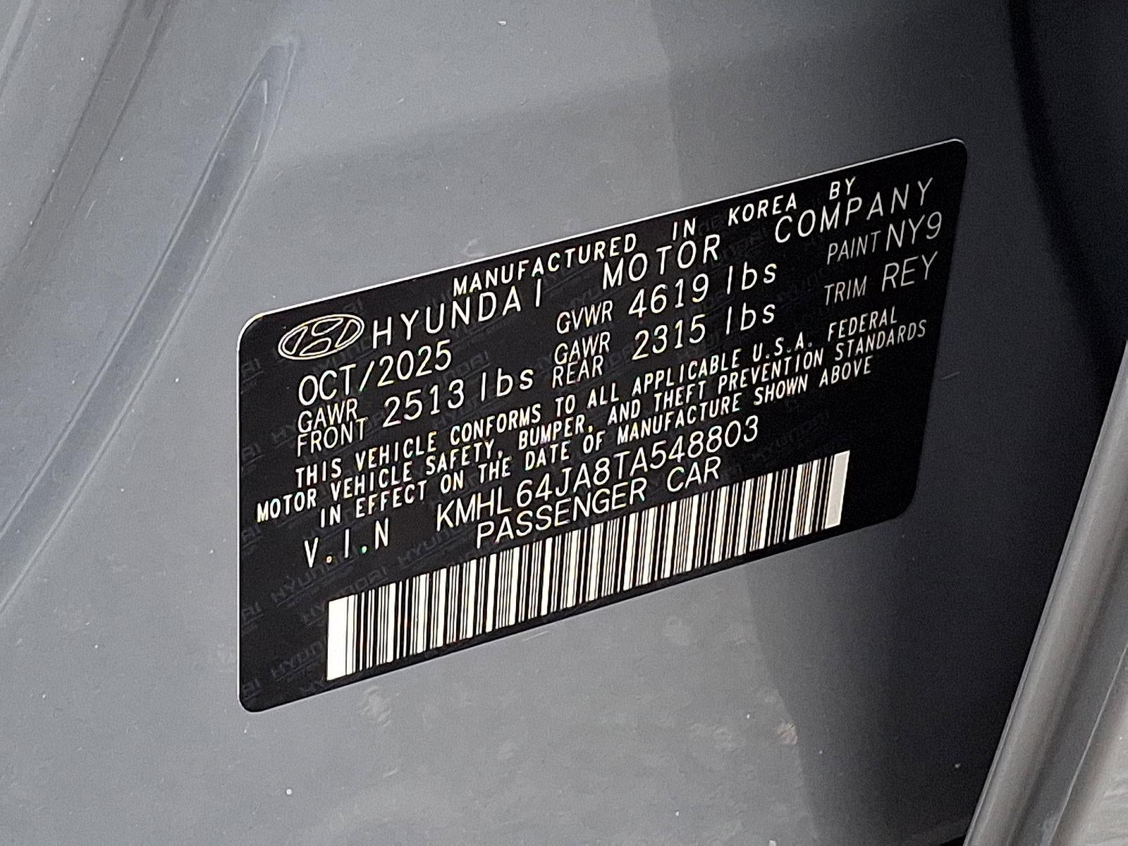 2026 Hyundai SONATA SEL Sport