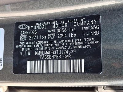 2026 Hyundai ELANTRA SEL Sport