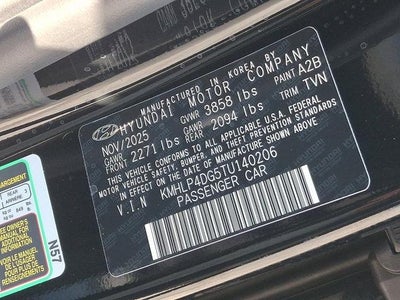 2026 Hyundai ELANTRA Limited