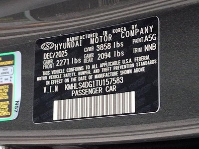 2026 Hyundai ELANTRA SEL Sport Premium