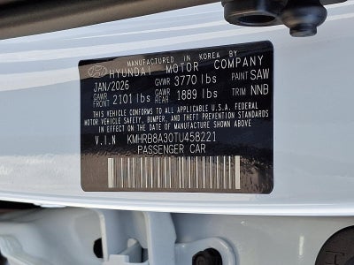 2026 Hyundai VENUE SE