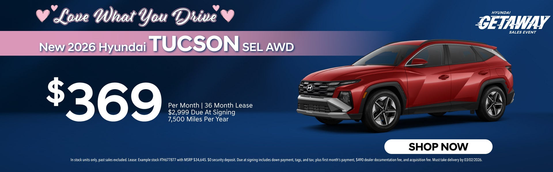 New 2026 Hyundai Tucson 