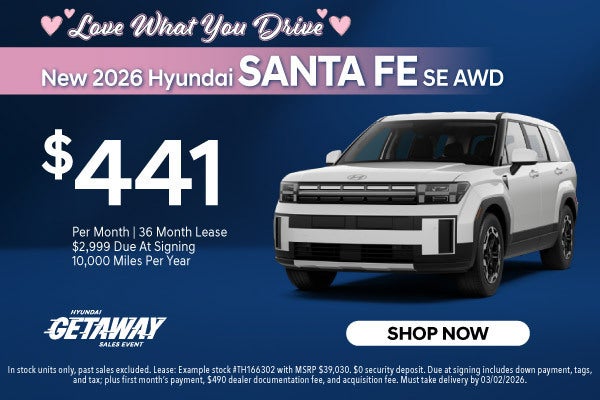 2026 Hyundai Santa Fe SEL AWD