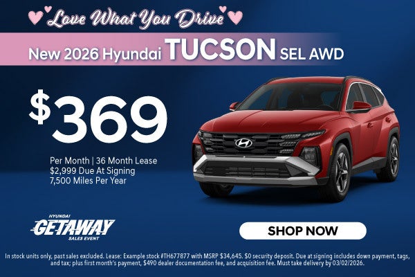 New 2026 Hyundai Tucson 