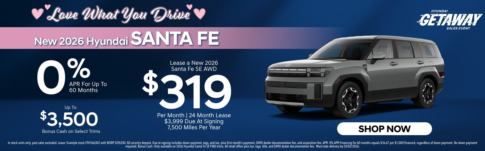 New 2026 Hyundai Santa Fe