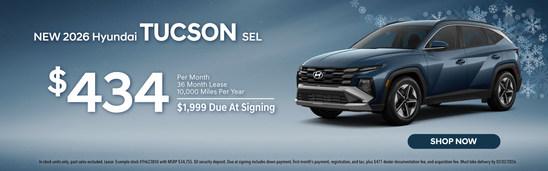 New 2026 Hyundai Tucson SEL
