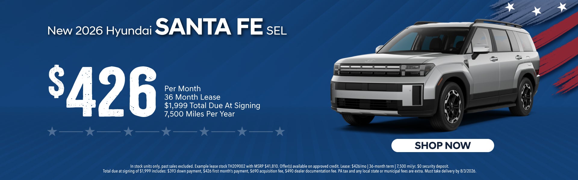 New 2026 Hyundai Santa Fe