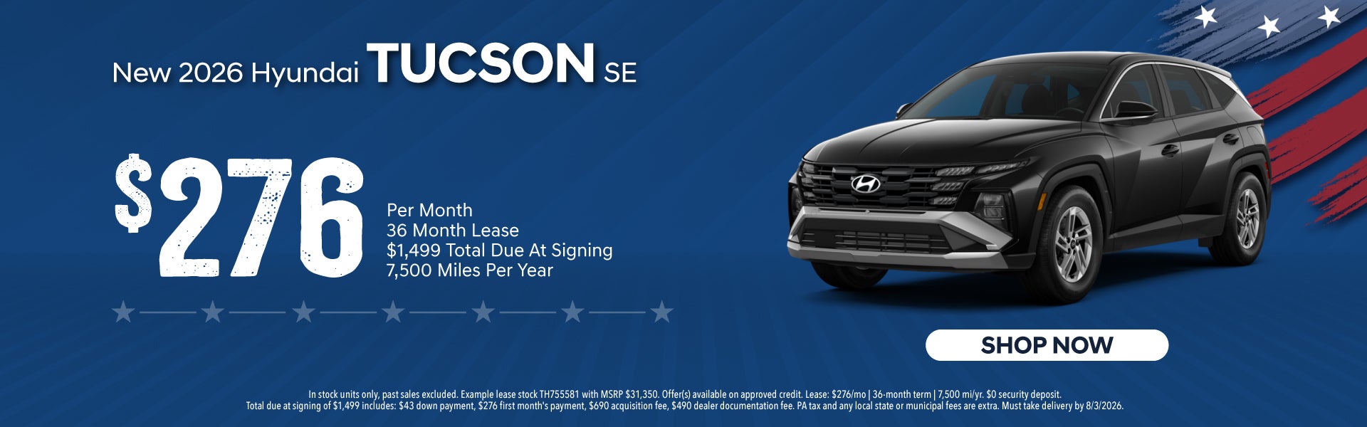 New 2026 Hyundai Tucson