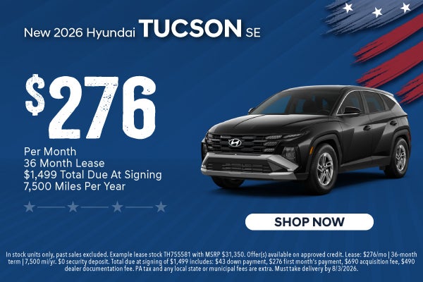 New 2026 Hyundai Tucson 