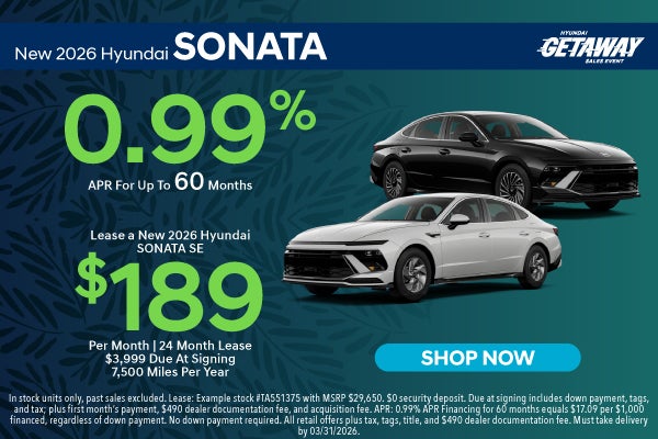 New 2026 Hyundai Sonata