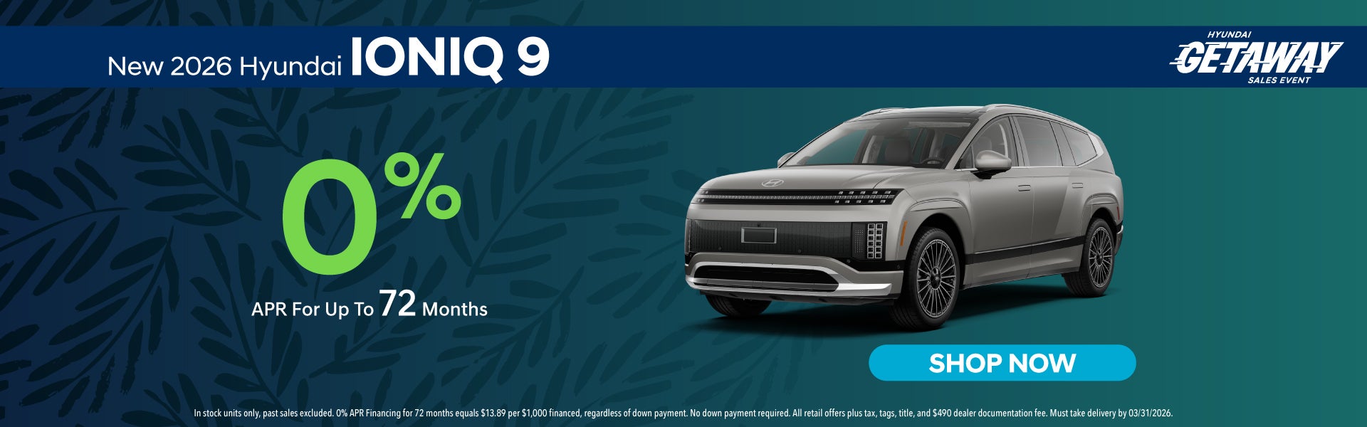 New 2026 Hyundai IONIQ 9