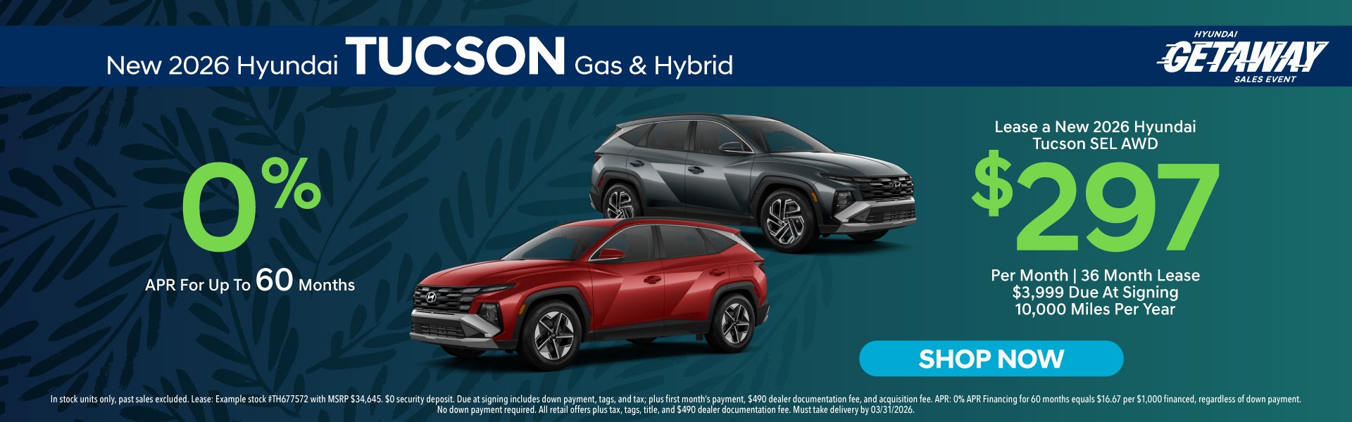 New 2026 Hyundai Tucson