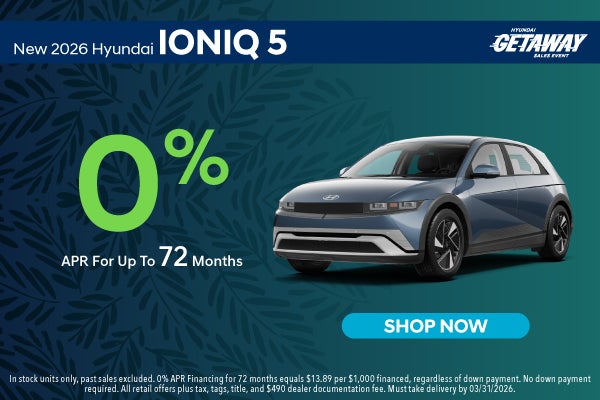 New 2026 Hyundai Ionic 5