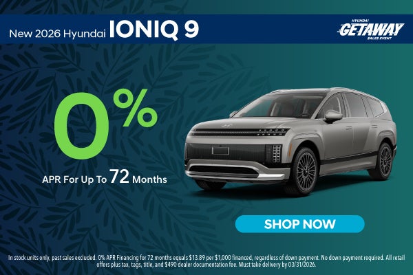 New 2026 Hyundai IONIQ 9 SE AWD