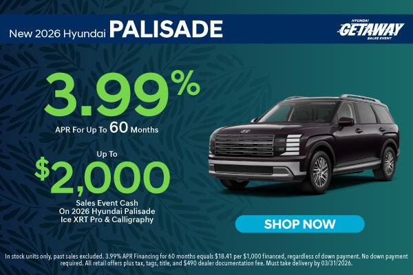 New 2026 Hyundai Palisade