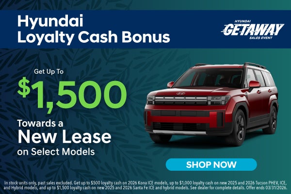 Loyalty Cash on Select Models