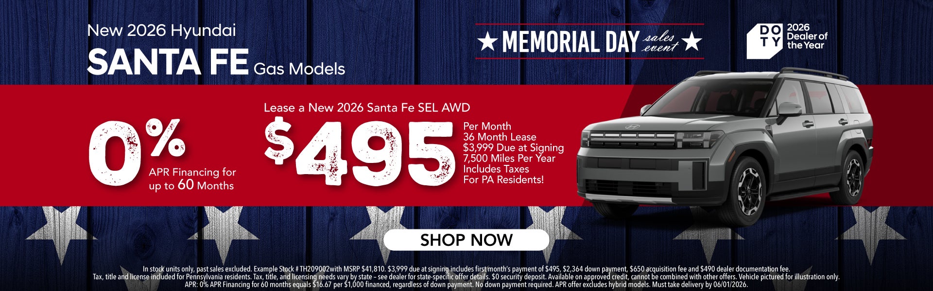 New 2026 Hyundai Santa Fe