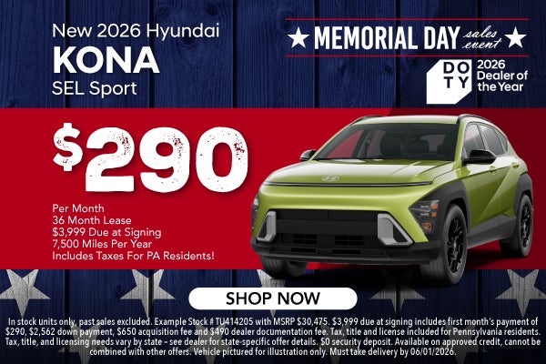 New 2026 Hyundai Kona