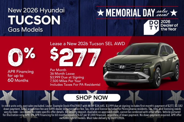 New 2026 Hyundai Tucson 