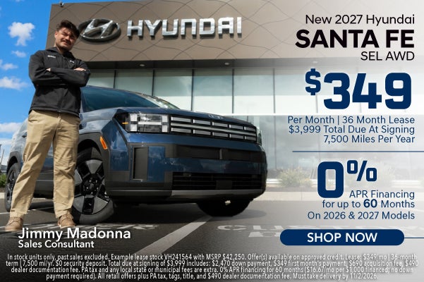New 2027 Hyundai Santa Fe SEL AWD