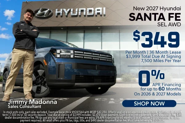 New 2027 Hyundai Santa Fe SEL AWD