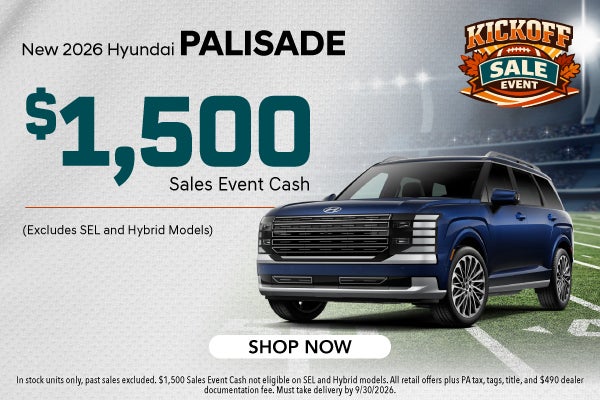 New 2026 Hyundai Palisade