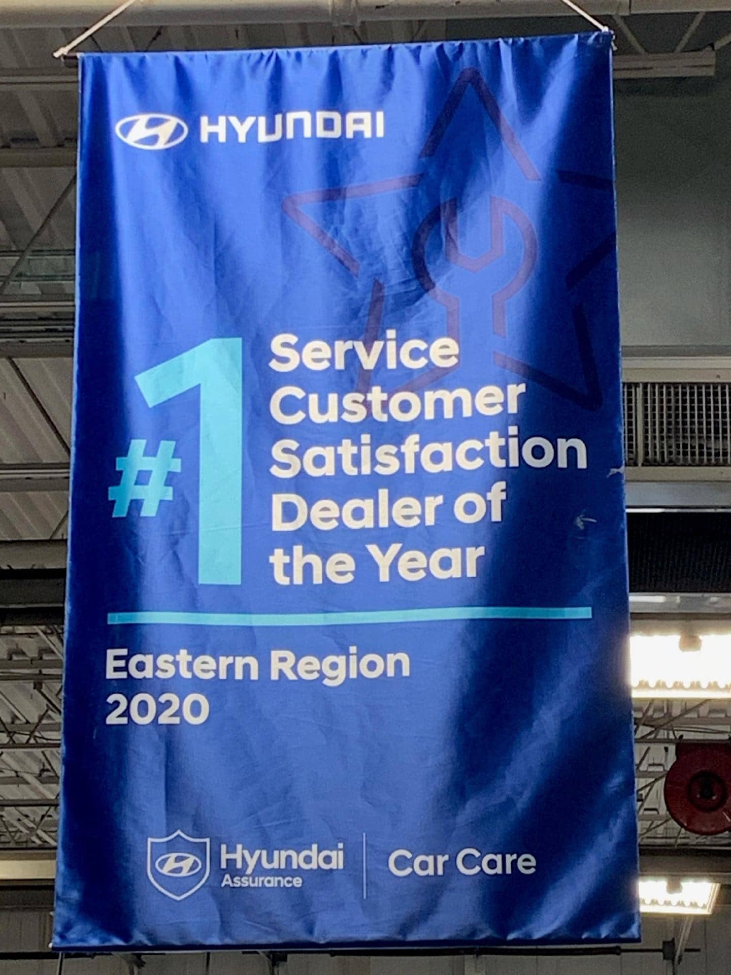 #1 Service Customer Satisfaction Dealer of the Year Eastern Region 2020